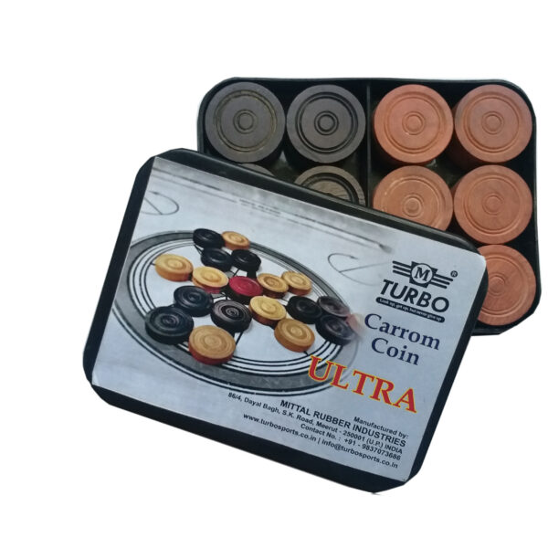 Turbo Carrom Men Wooden Ultra