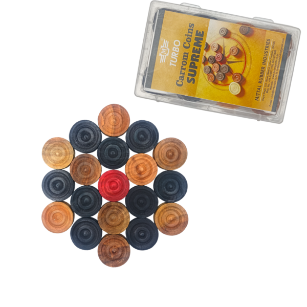 Turbo Carrom Men Wooden Supreme